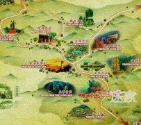 贵州景点地图(长沙景点地图)