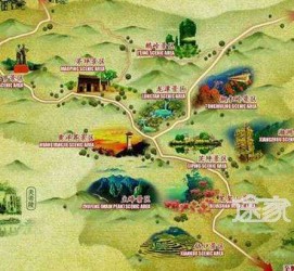 贵州景点地图(长沙景点地图)